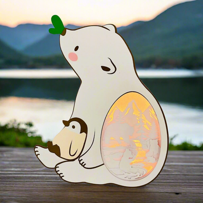 BEAR PAPER LANTERN
