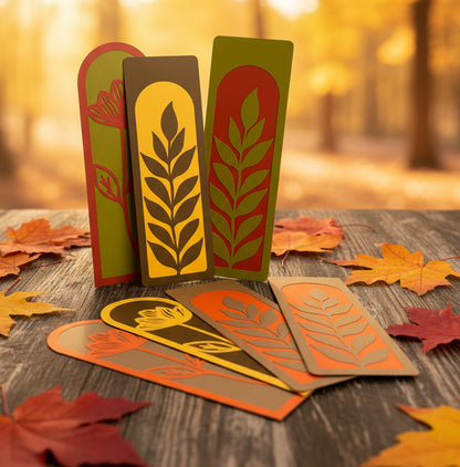FALL BOOKMARK GIFT HOLDERS