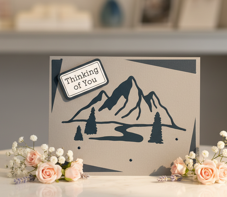 MOUNTAIN CutOut Card