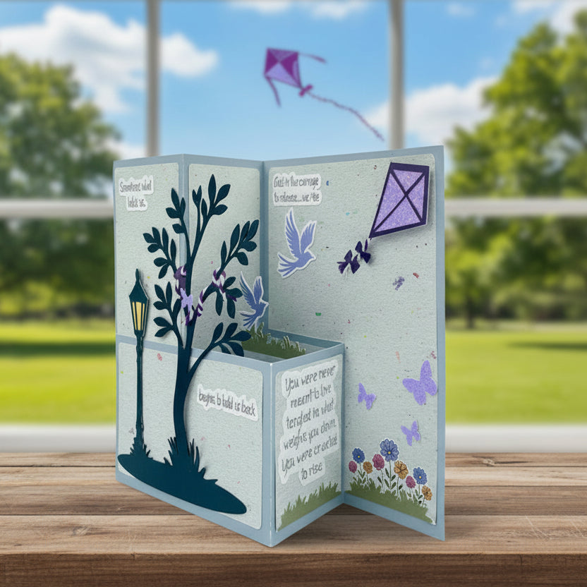 UNTANGLED Z-Fold Card