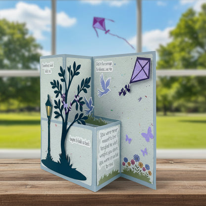 UNTANGLED Z-Fold Card