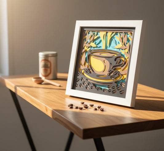 COFFEE MUG Shadowbox