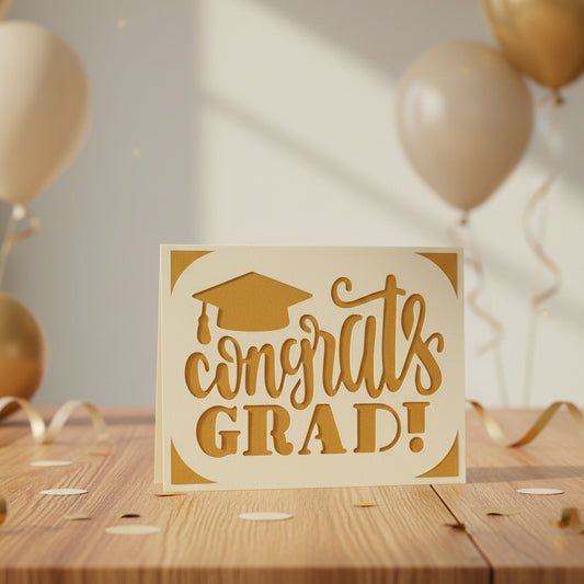 CONGRATS GRAD Card