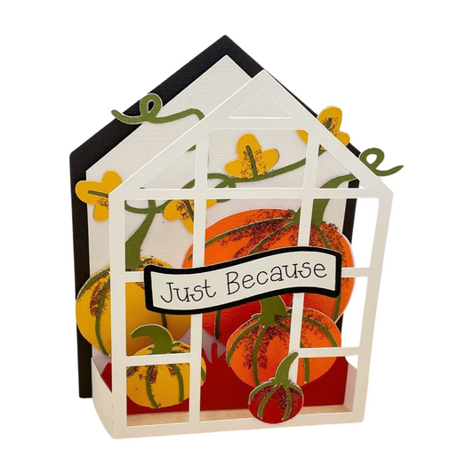 DELUXE INTRICATE PUMPKIN Box Card