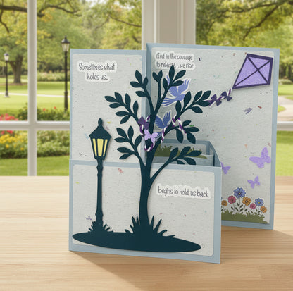 UNTANGLED Z-Fold Card