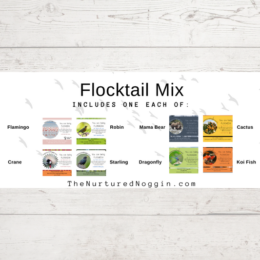 FLOCKTAIL MIX - Flocking Card Packet