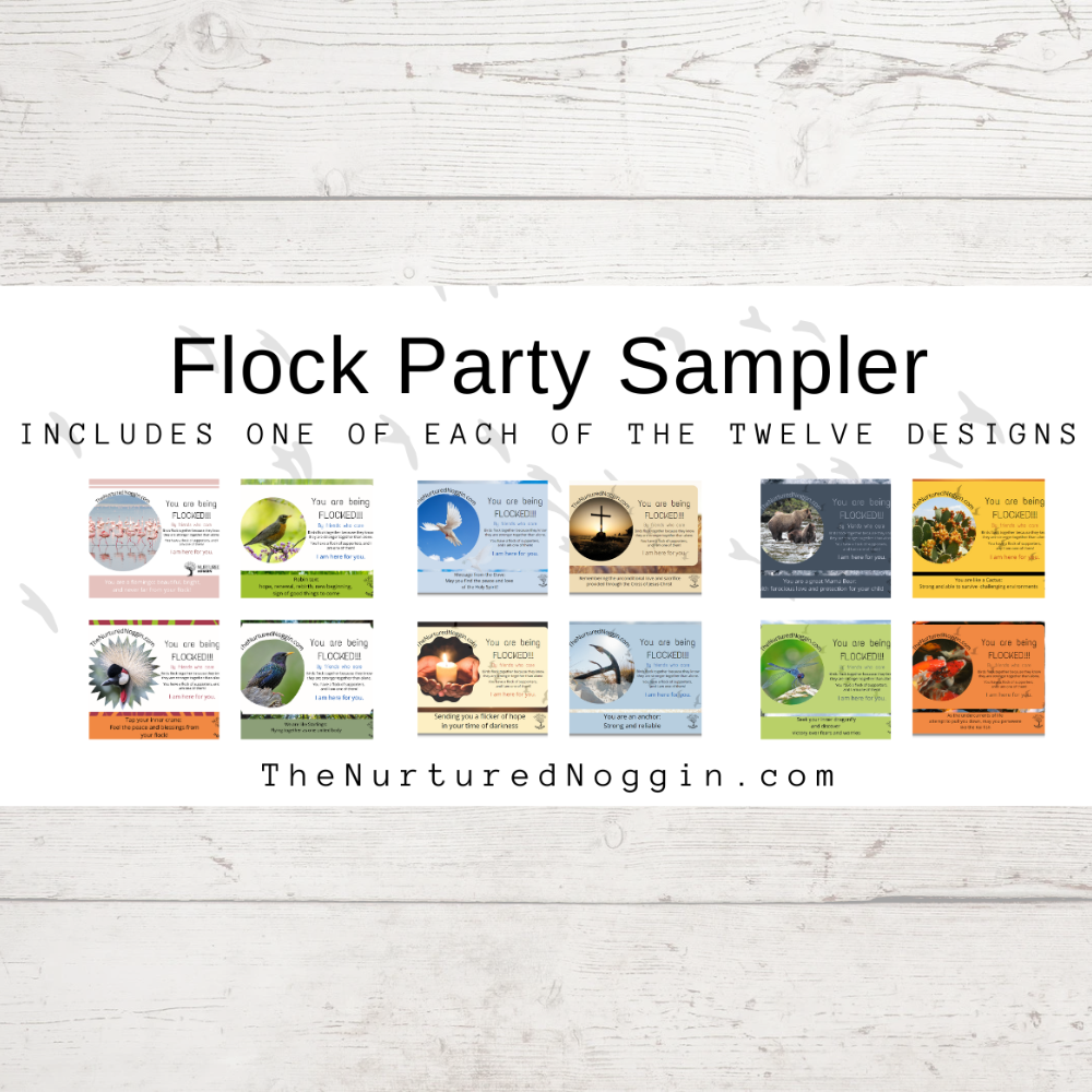 FLOCK PARTY SAMPLER - Flocking Card Packet