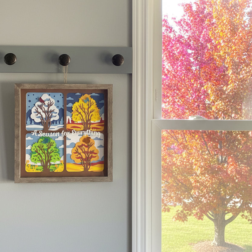 FOUR SEASONS Shadowbox
