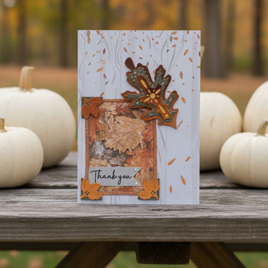 FALL THANK YOU Card