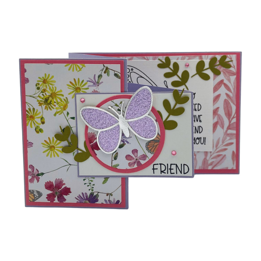 "FRIEND"  Z-Fold Comfort Card