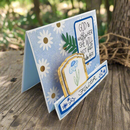GOD IS WITHIN HER PSALM 46:5 Personalized Comfort Card