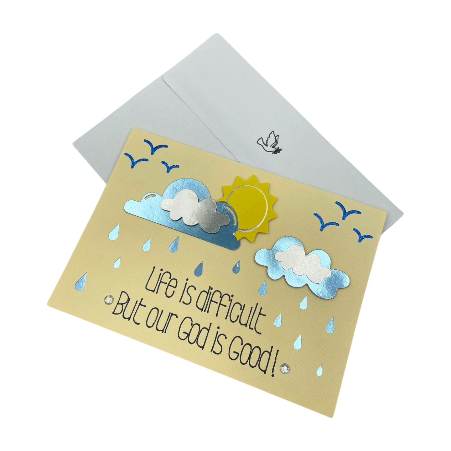 "GOD IS GOOD" Comfort Card