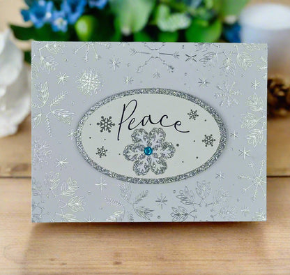 Peace snowflakes