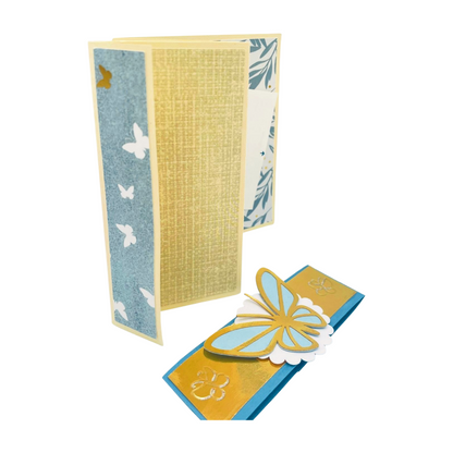 BUTTERFLY Trifold Card