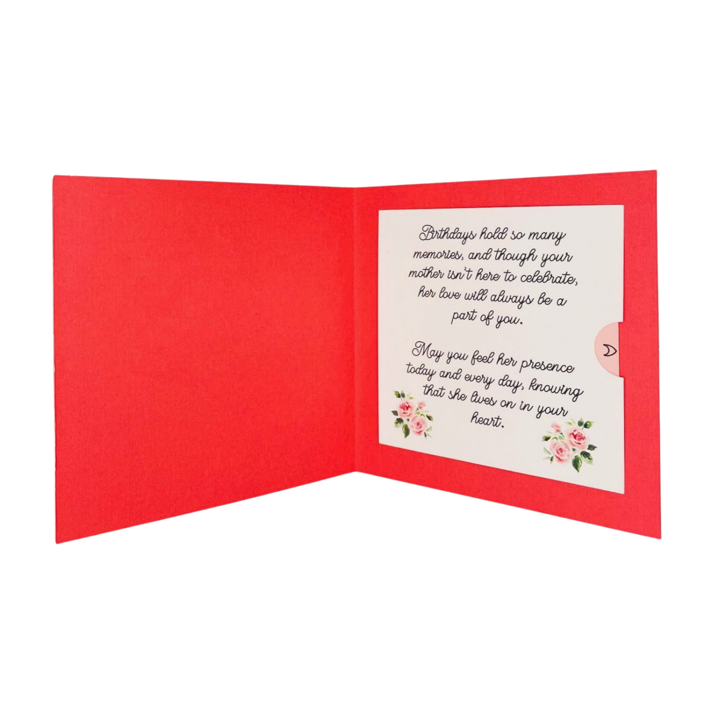 "ROSES OF REMEMBRANCE" Comfort Card