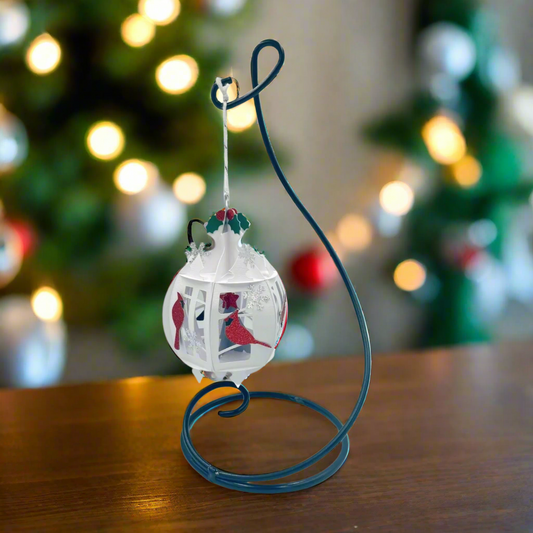 CARDINAL MEMORY ORNAMENT