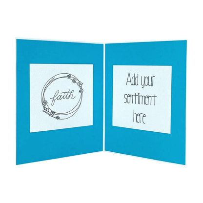 “CROSS” Personalized Comfort Card