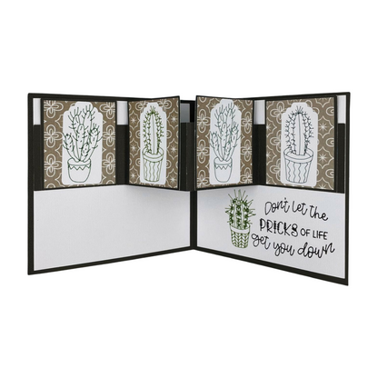 "CACTUS STRONG" Deluxe Dimensional Card