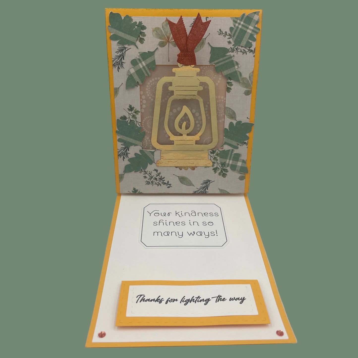 LIGHT UP EASEL Card-Lantern