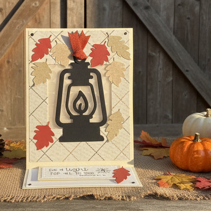 LIGHT UP EASEL Card-Lantern