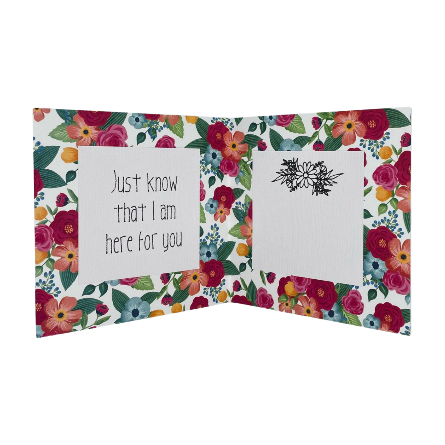 "SOMETIMES THERE ARE NO WORDS" Comfort Card- Multi