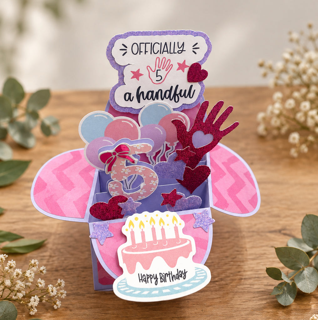 3-D OFFICIAL HANDFUL CARD