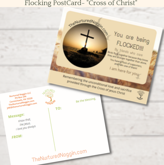 CROSS FLOCKING CARD