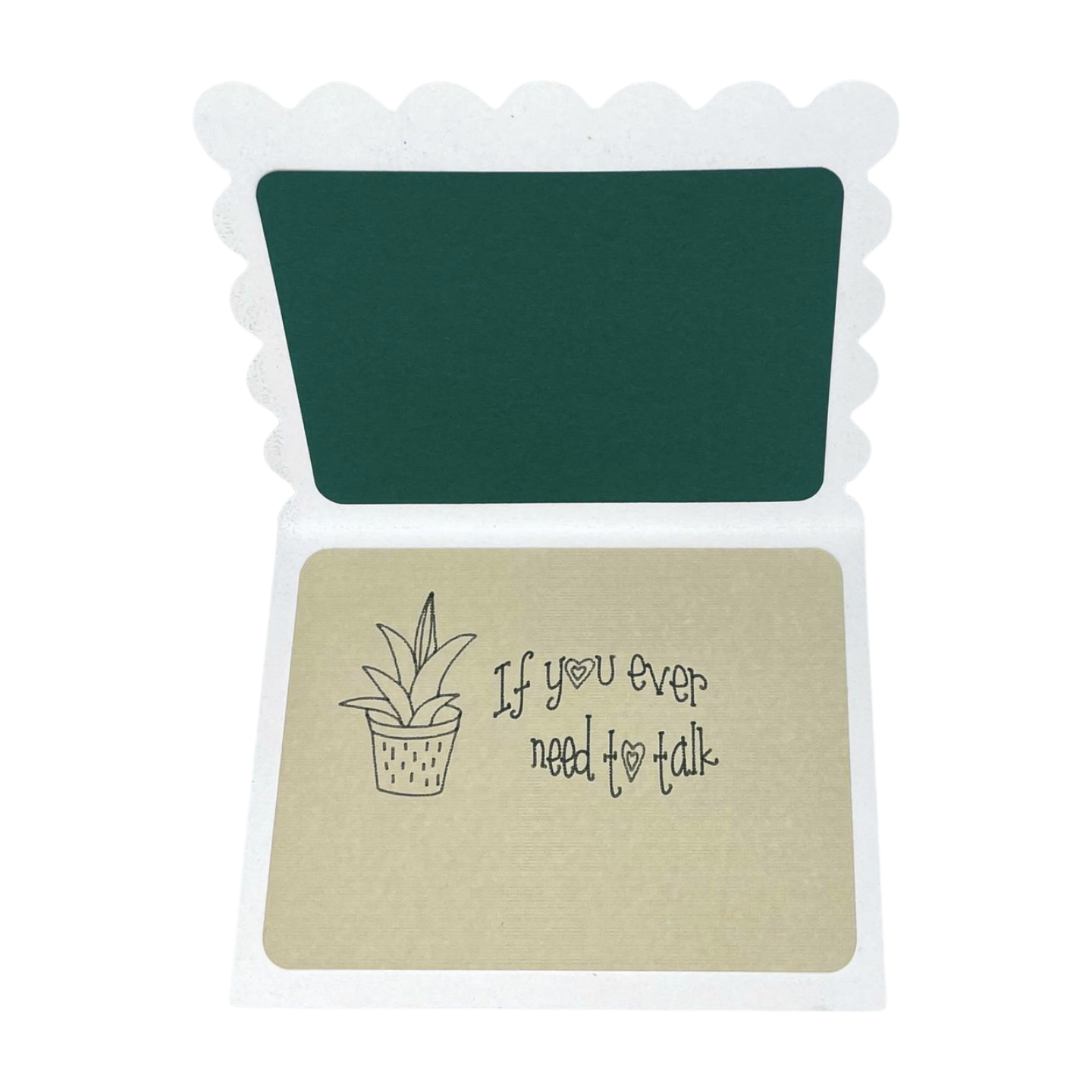 "PLANTED" Comfort Card