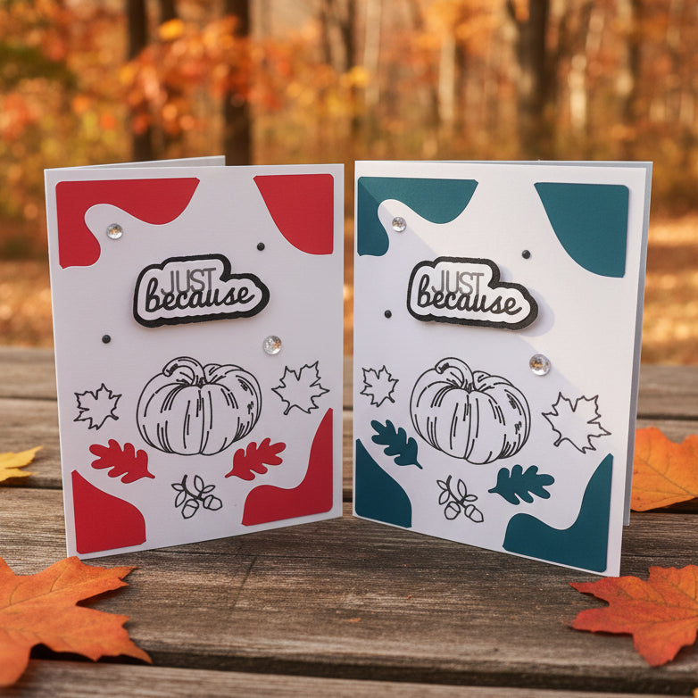 PUMPKIN Cut Out Card