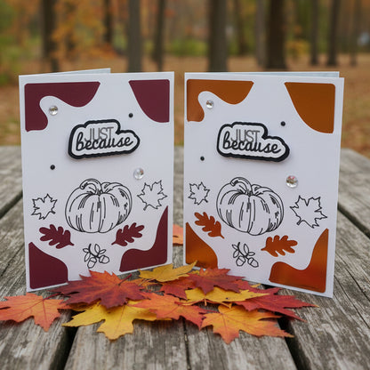 PUMPKIN Cut Out Card