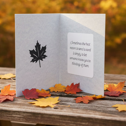 PUMPKIN Cut Out Card