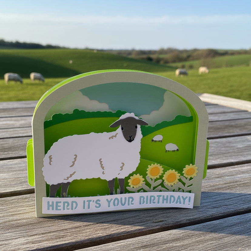 SHEEP 3D Box Card