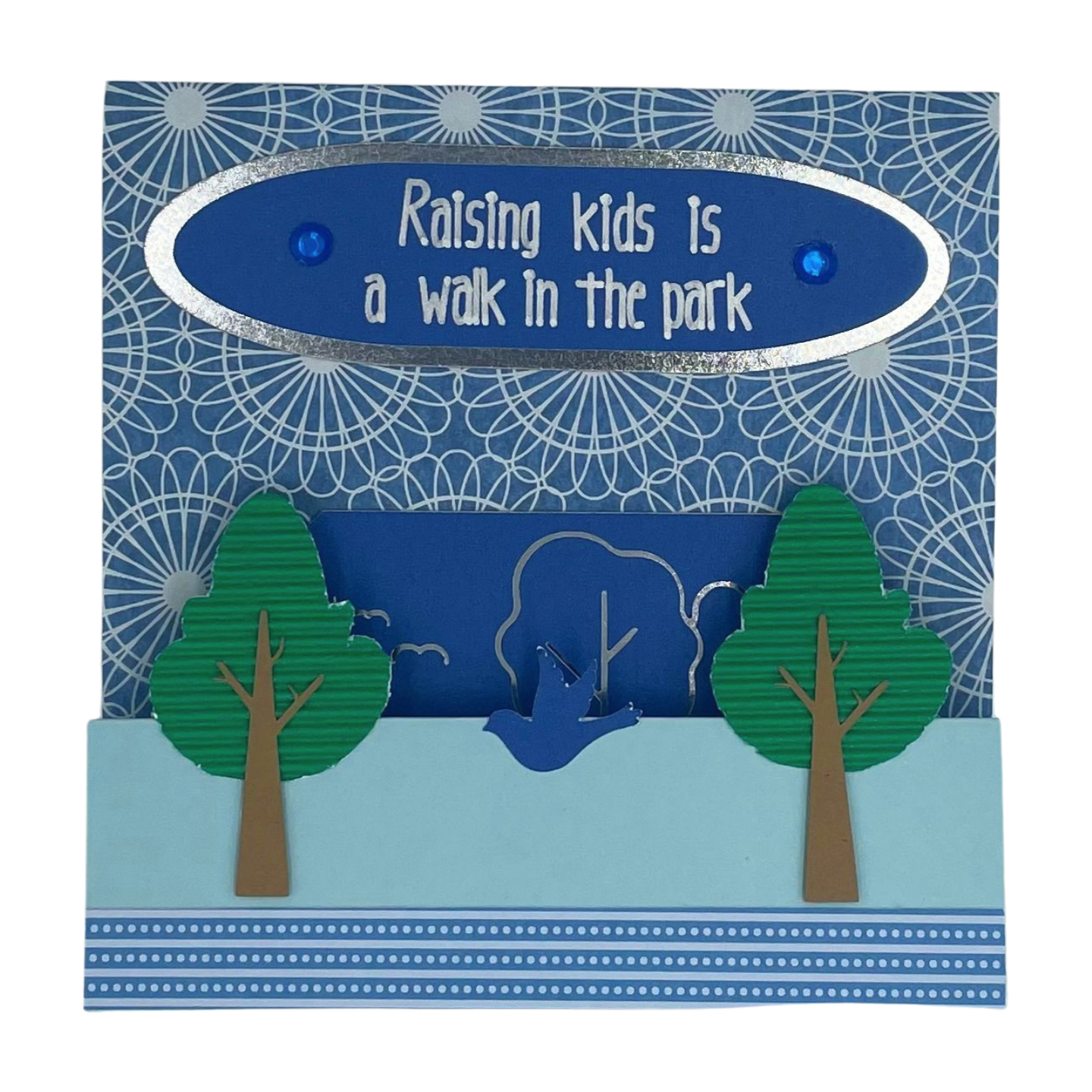 "RAISING KIDS"- Stand Up Comfort Card