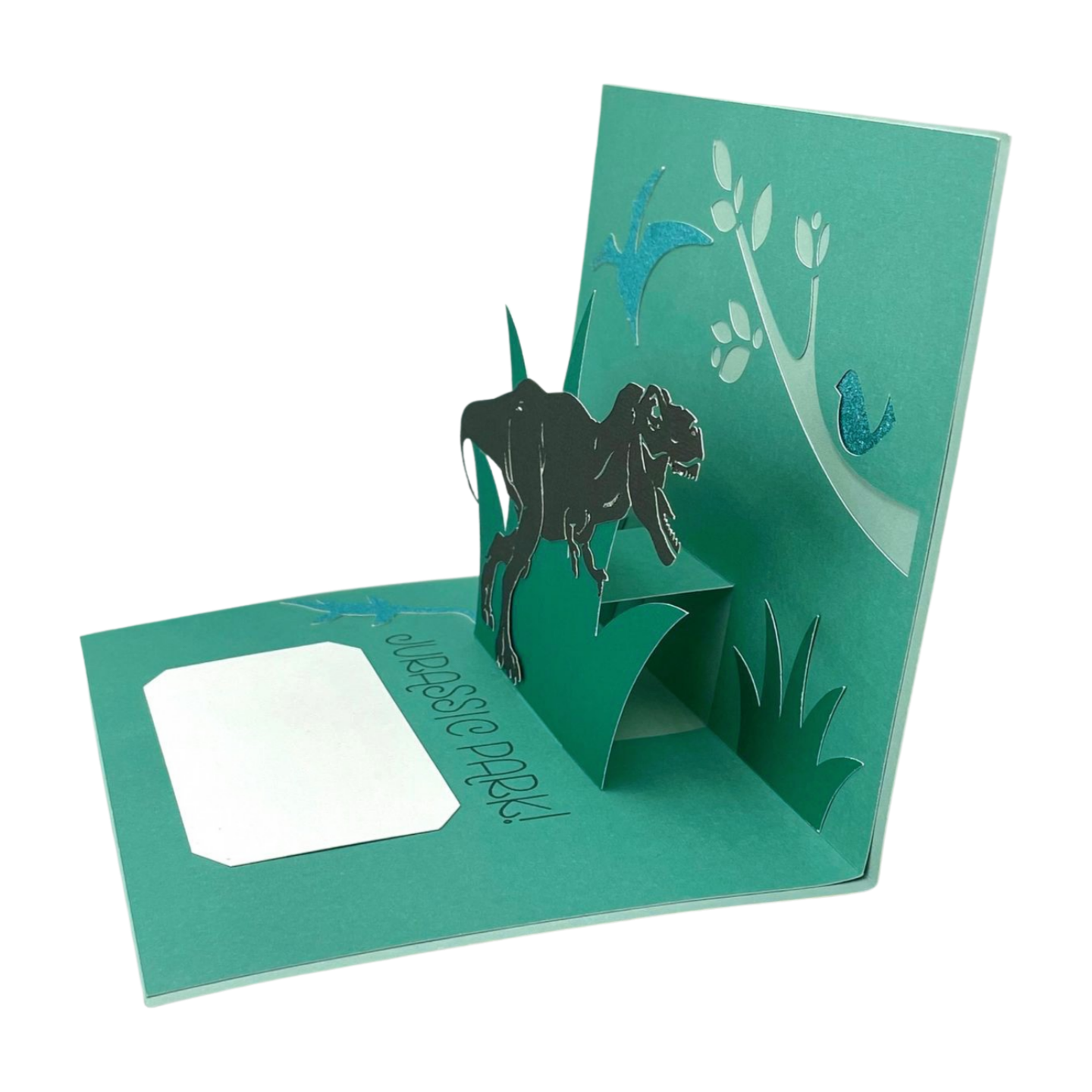 "WALK IN THE PARK" Simple Pop Up Comfort Card