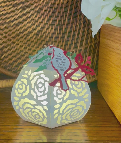 "CARDINAL" Memory Lantern