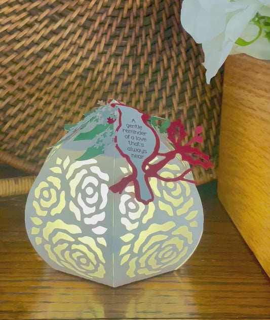 "CARDINAL" Memory Lantern