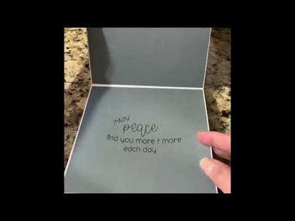 "STARS SHINE" Stand Up Comfort Card